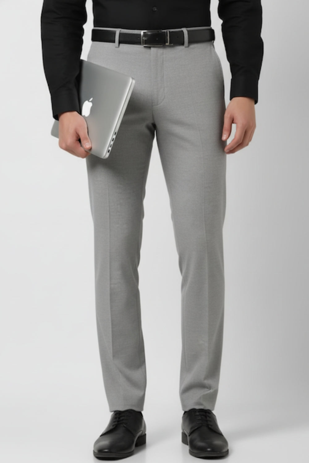 Men's Grey Formal Pant