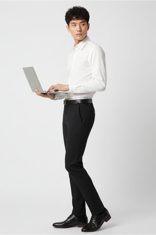 Men's Black Formal Pant