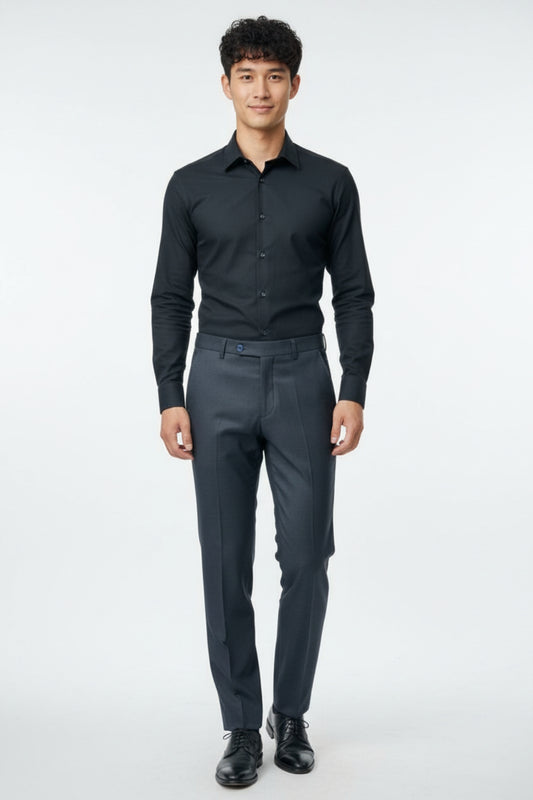Medium Blue Formal Pant