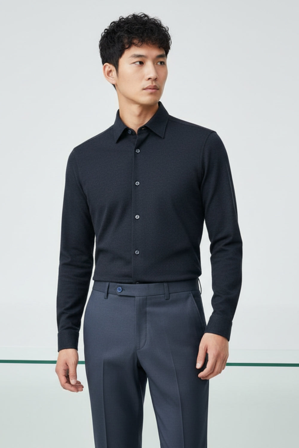 Medium Blue Formal Pant