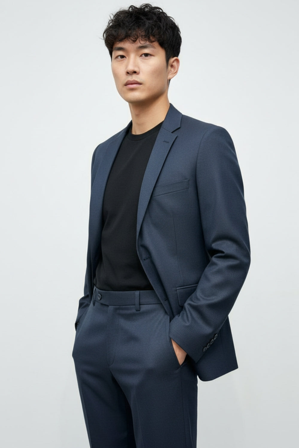 Medium Blue Formal Pant