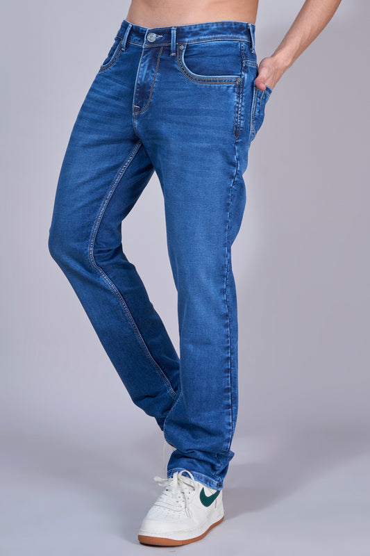 Men's Skyline Fade Blue Straight Fit Jeans