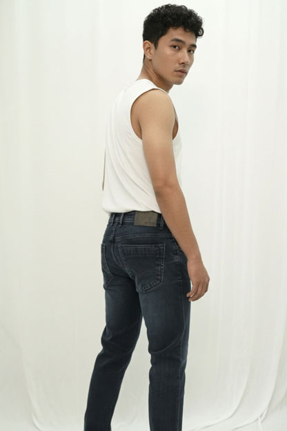 Men's Blue Wash Slim Fit Jeans