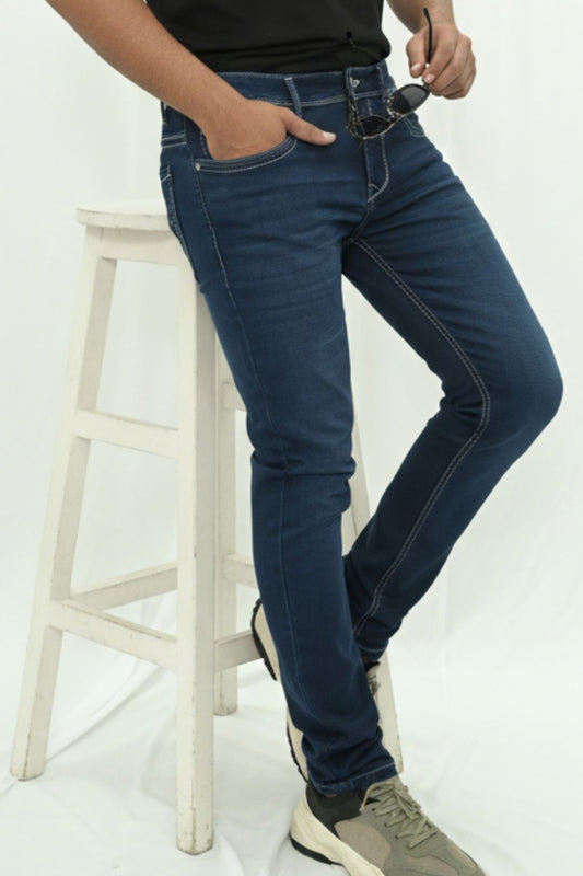 Men's Urban Dark Blue Slim Fit Jeans
