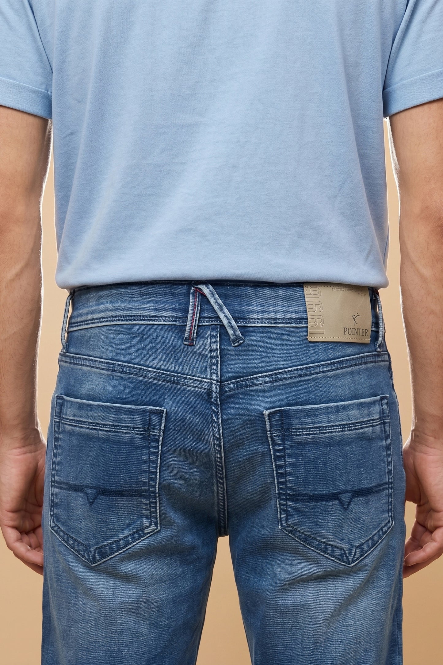Men's Classic Blue Straight Fit Jeans
