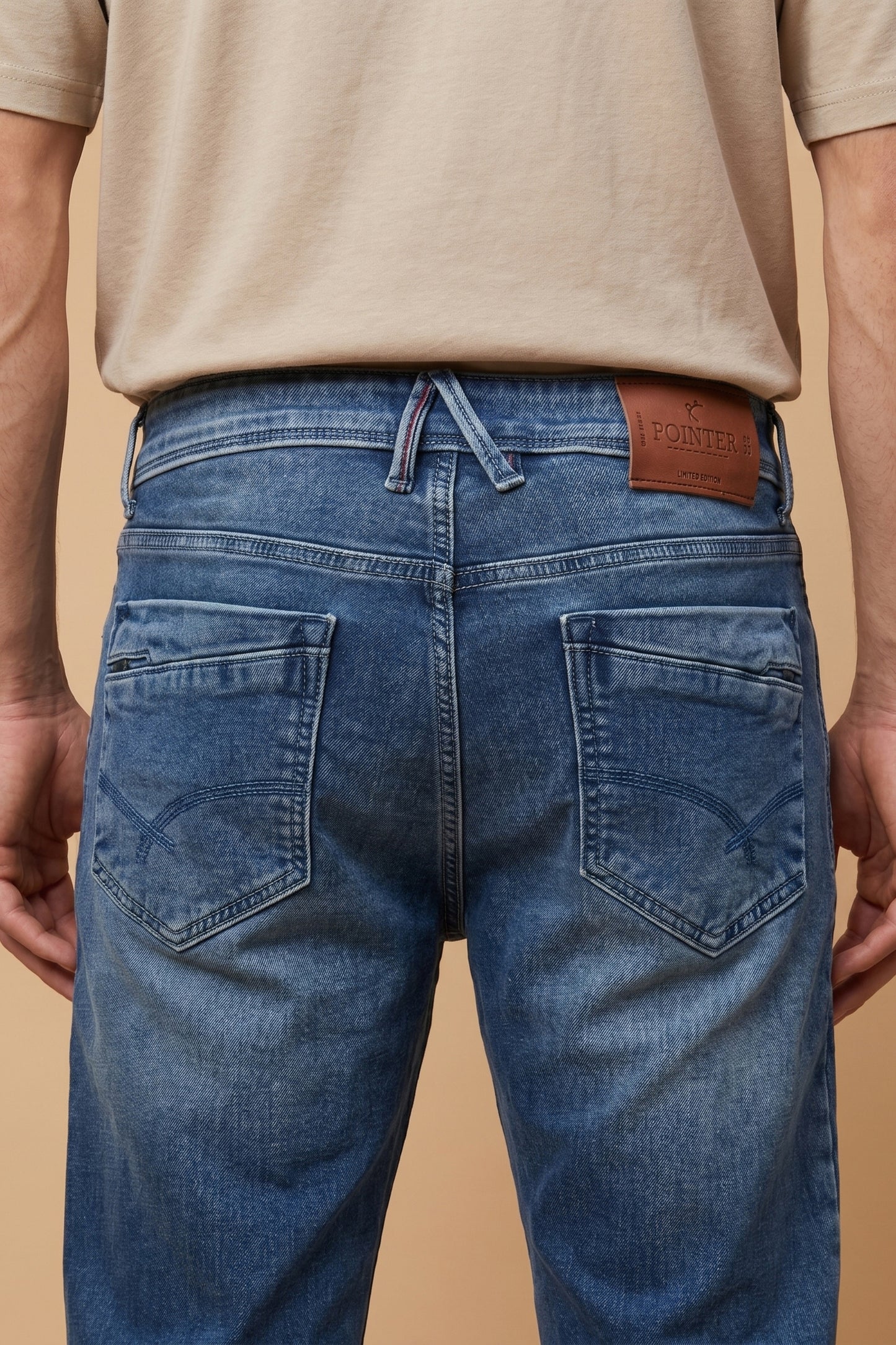 Men's Core Blue Straight Fit Jeans