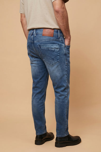 Men's Core Blue Straight Fit Jeans
