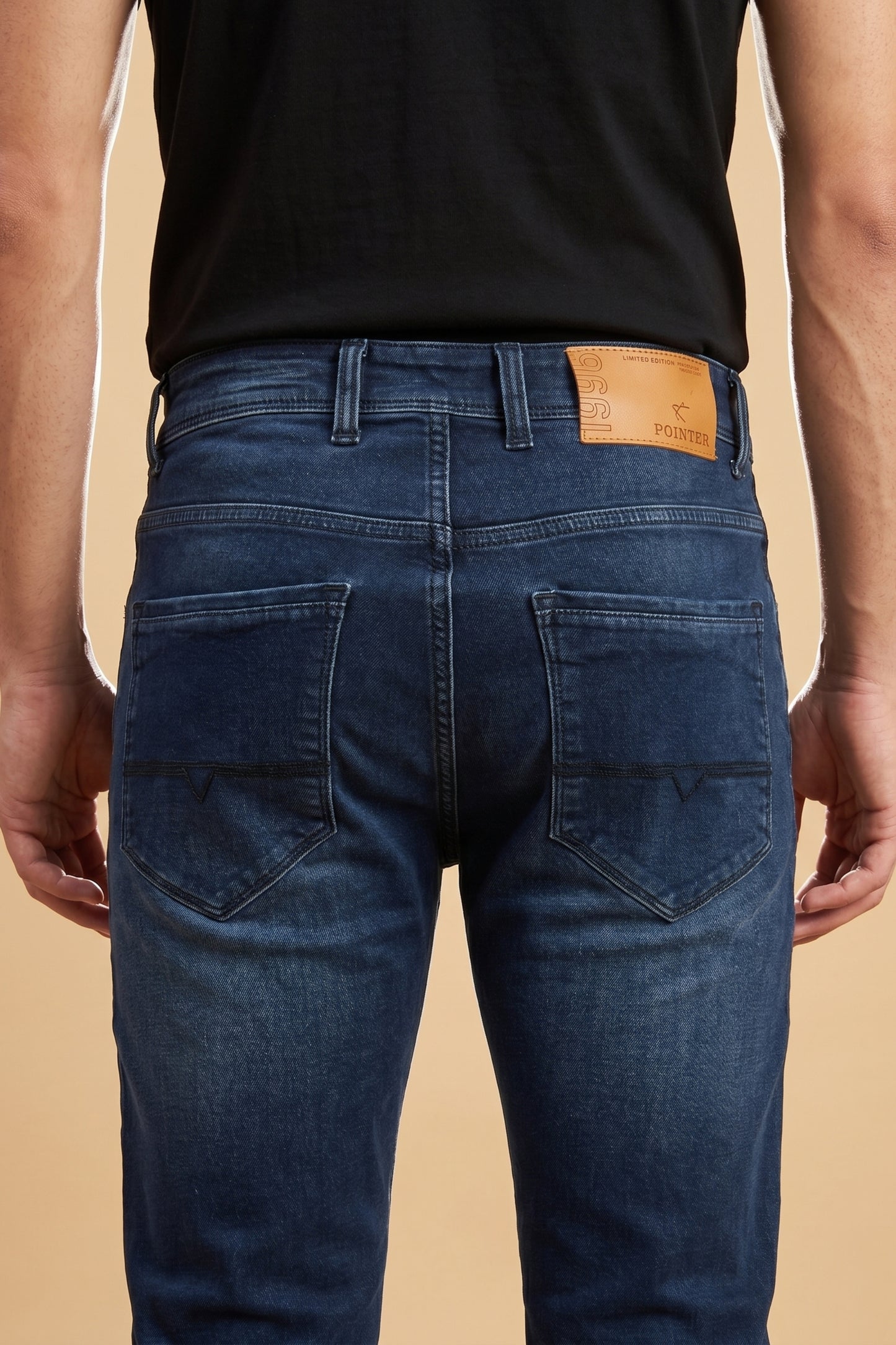 Mens Titan Indigo Slim Fit Jeans