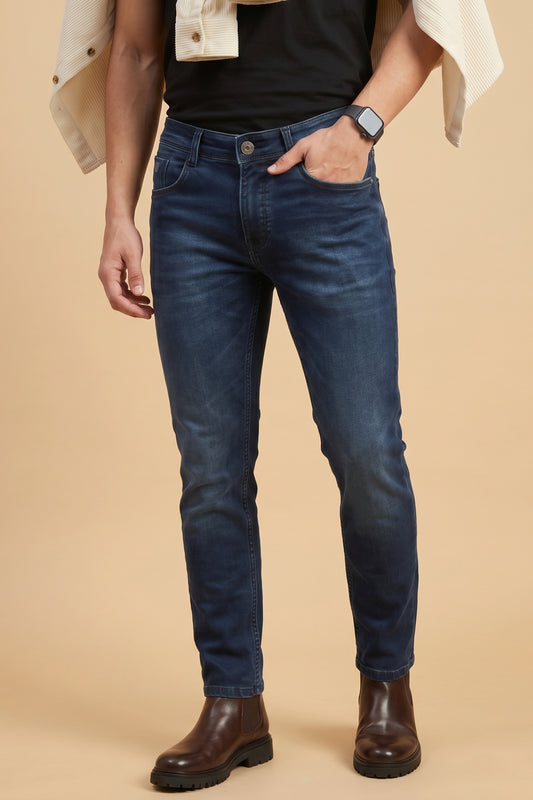 Mens Titan Indigo Slim Fit Jeans