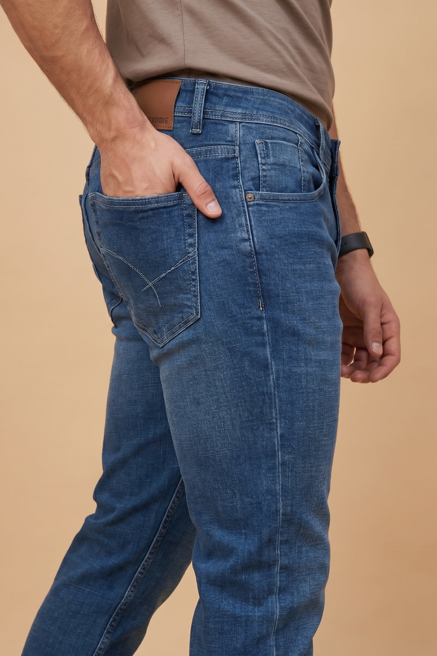 Oxford Blue Slim Fit Jeans