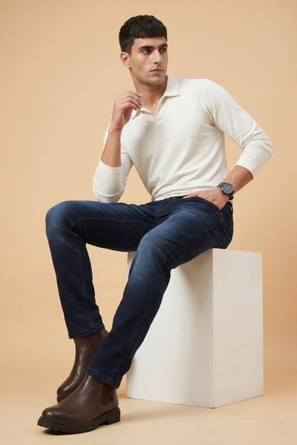 Royal Blue Slim Fit Jeans