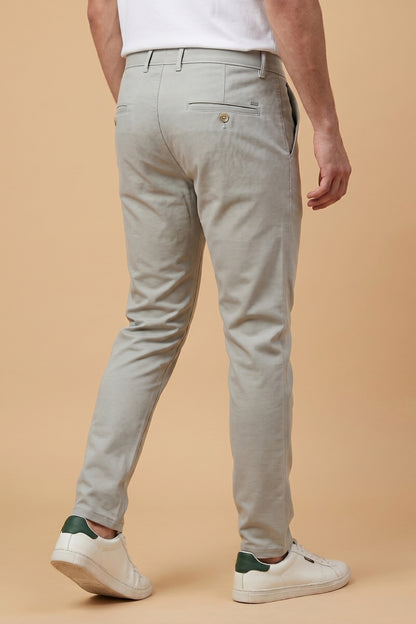 Men's Light Grey Cotton