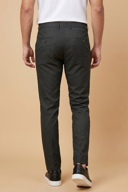 Men's Dark Grey cotton Pant