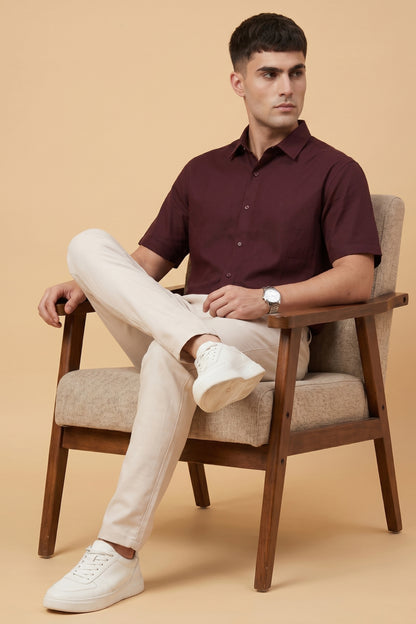 Men's Premium Beige Cotton Pant