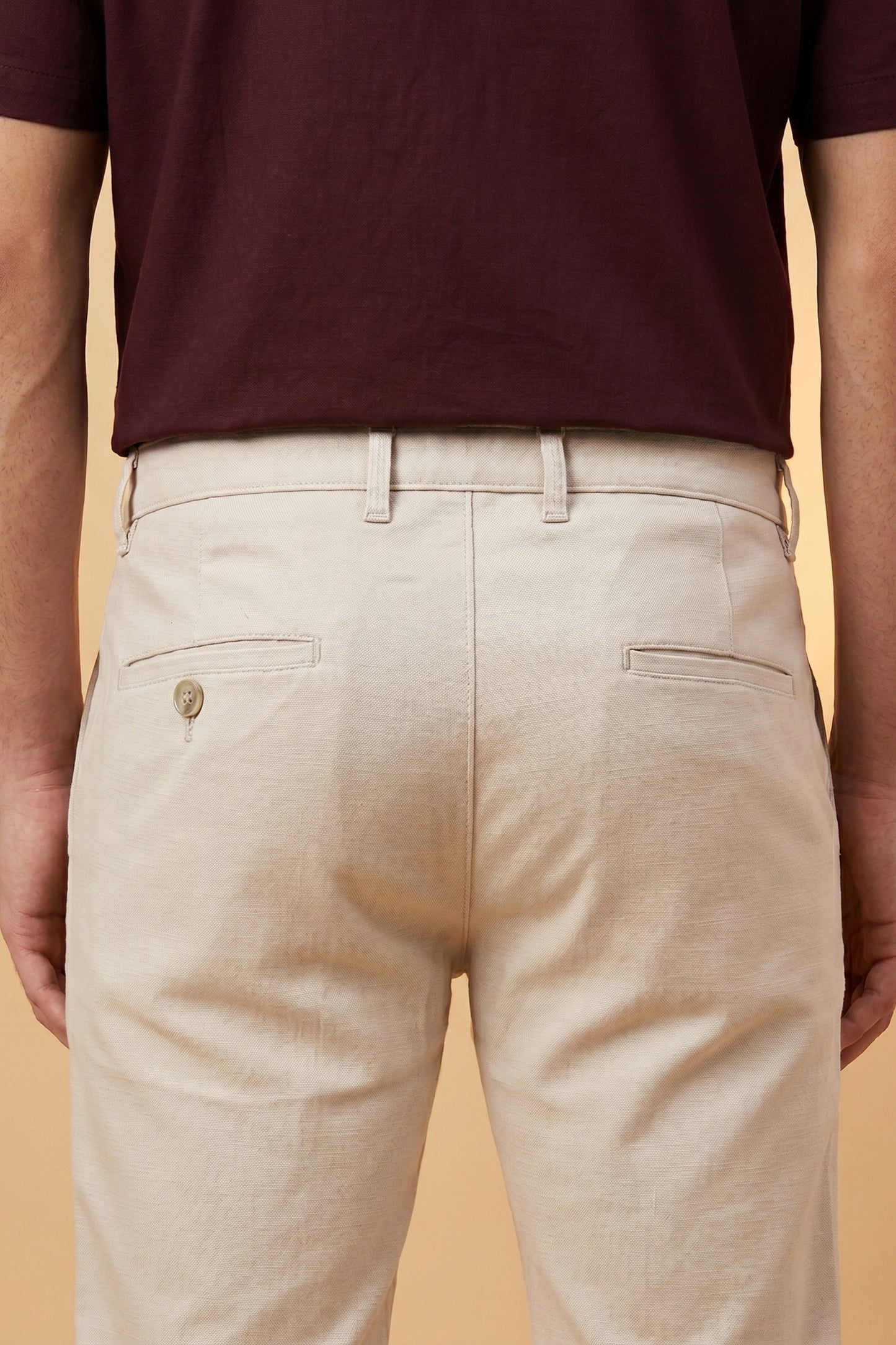 Men's Premium Beige Cotton Pant