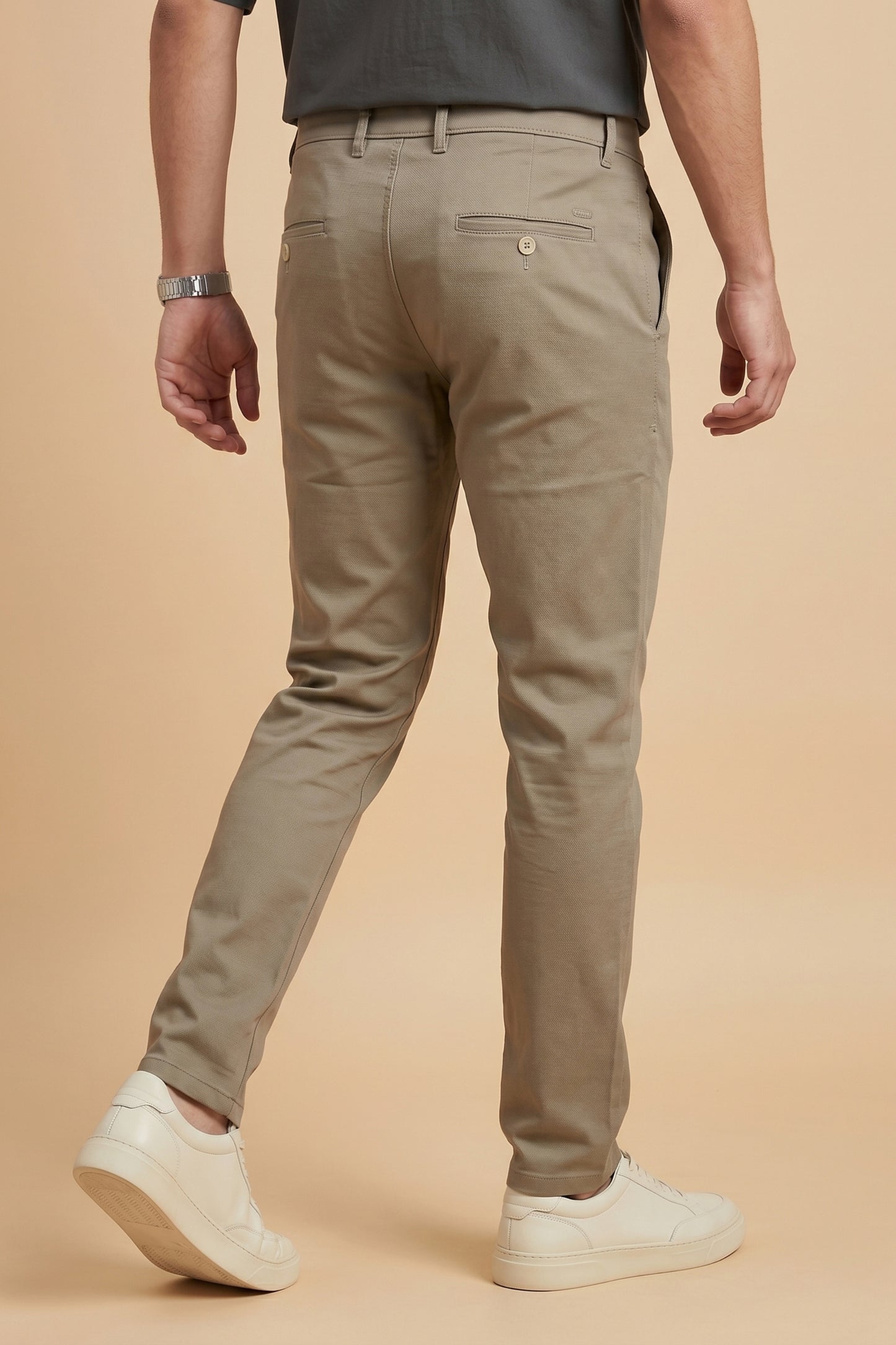 Men's Brown cotton Pant
