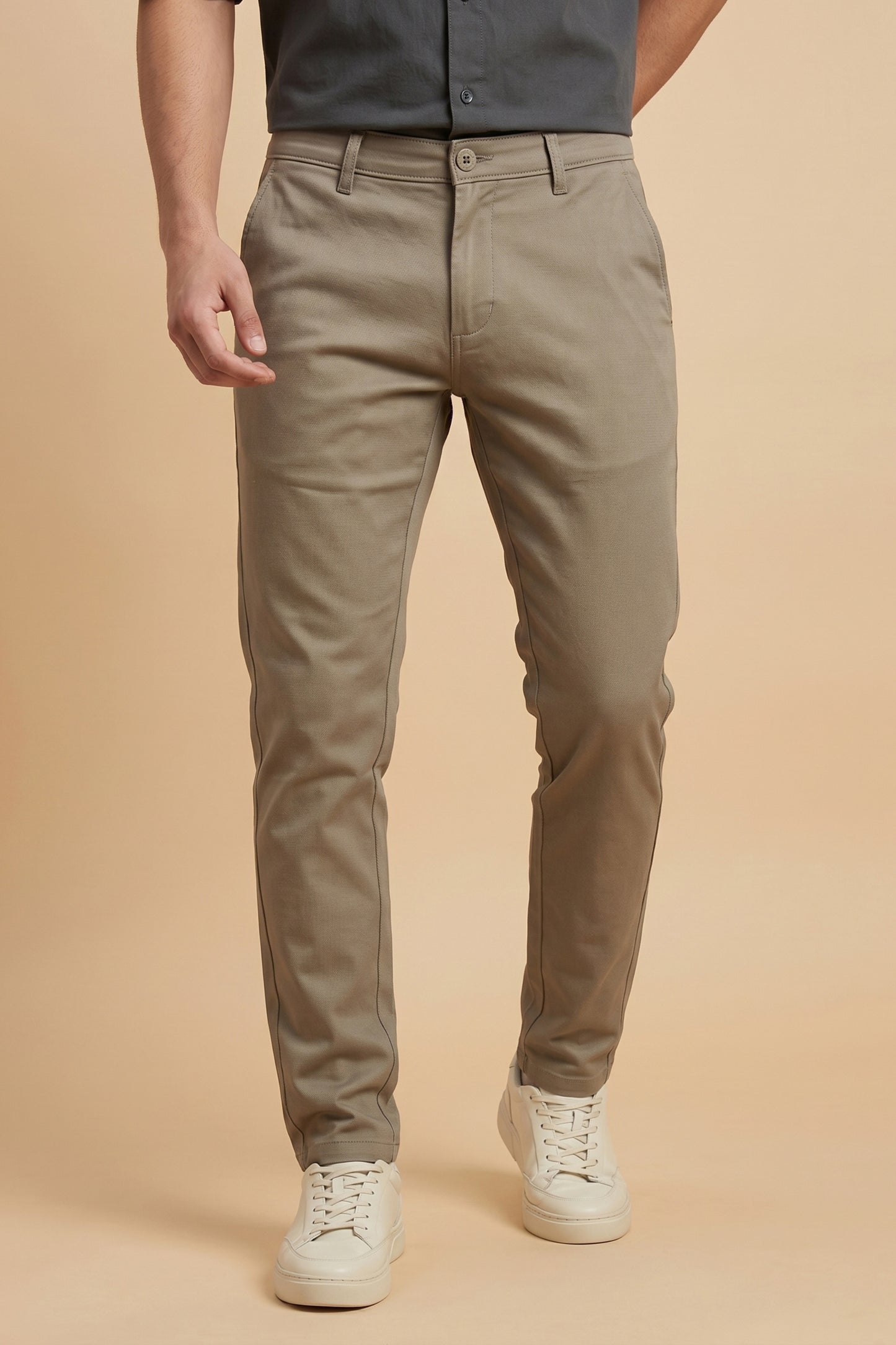 Men's Brown cotton Pant