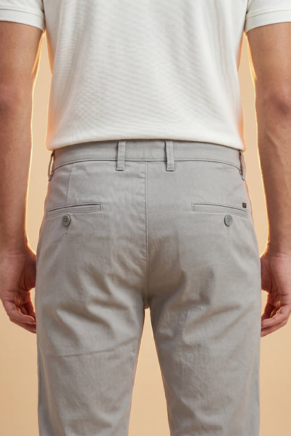 Men's Grey cotton Pant