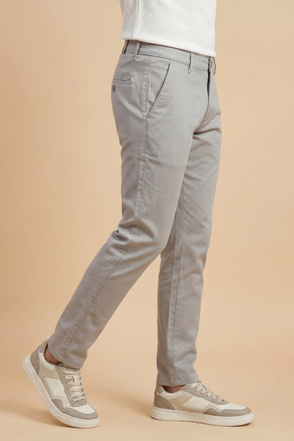 Men's Grey cotton Pant