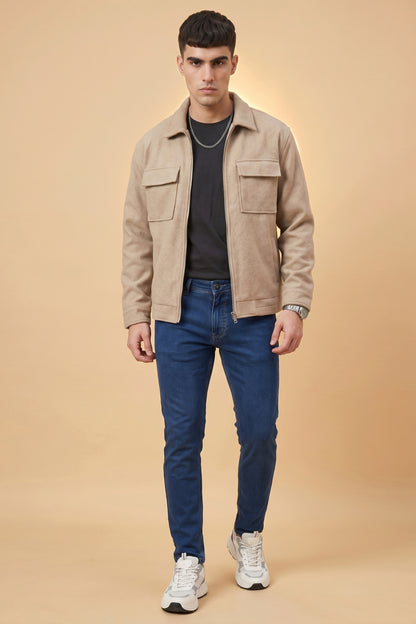 Men Blue Slim Fit Stretchable Jeans