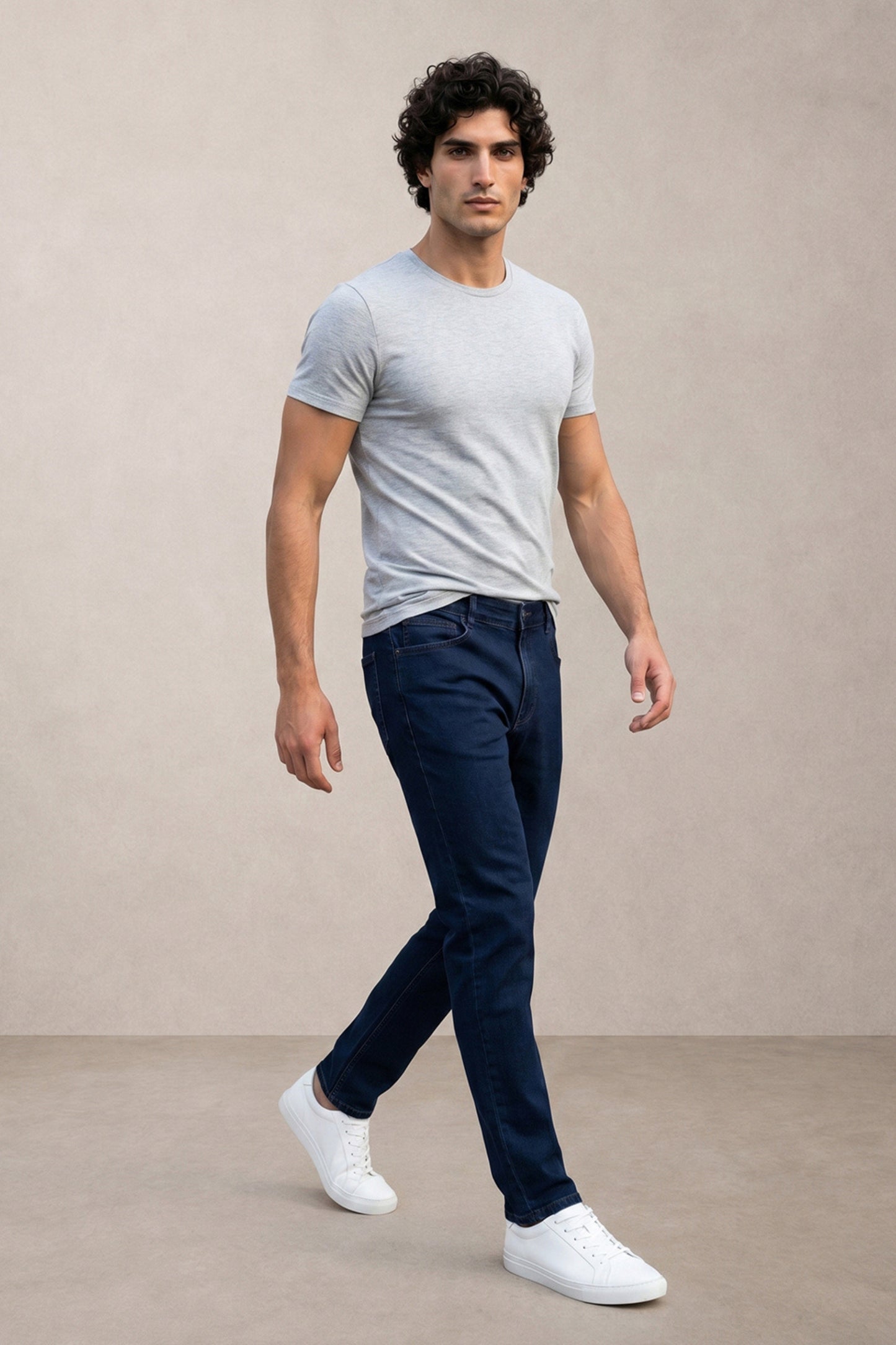 Men Integrity Blue slim Fit Stretchable Cotton Jeans