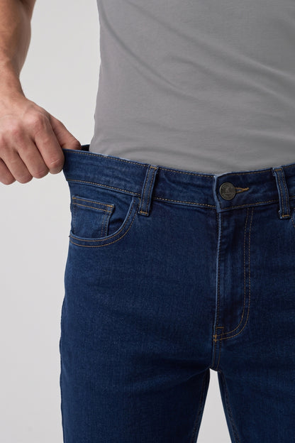 Men Integrity Blue slim Fit Stretchable Cotton Jeans