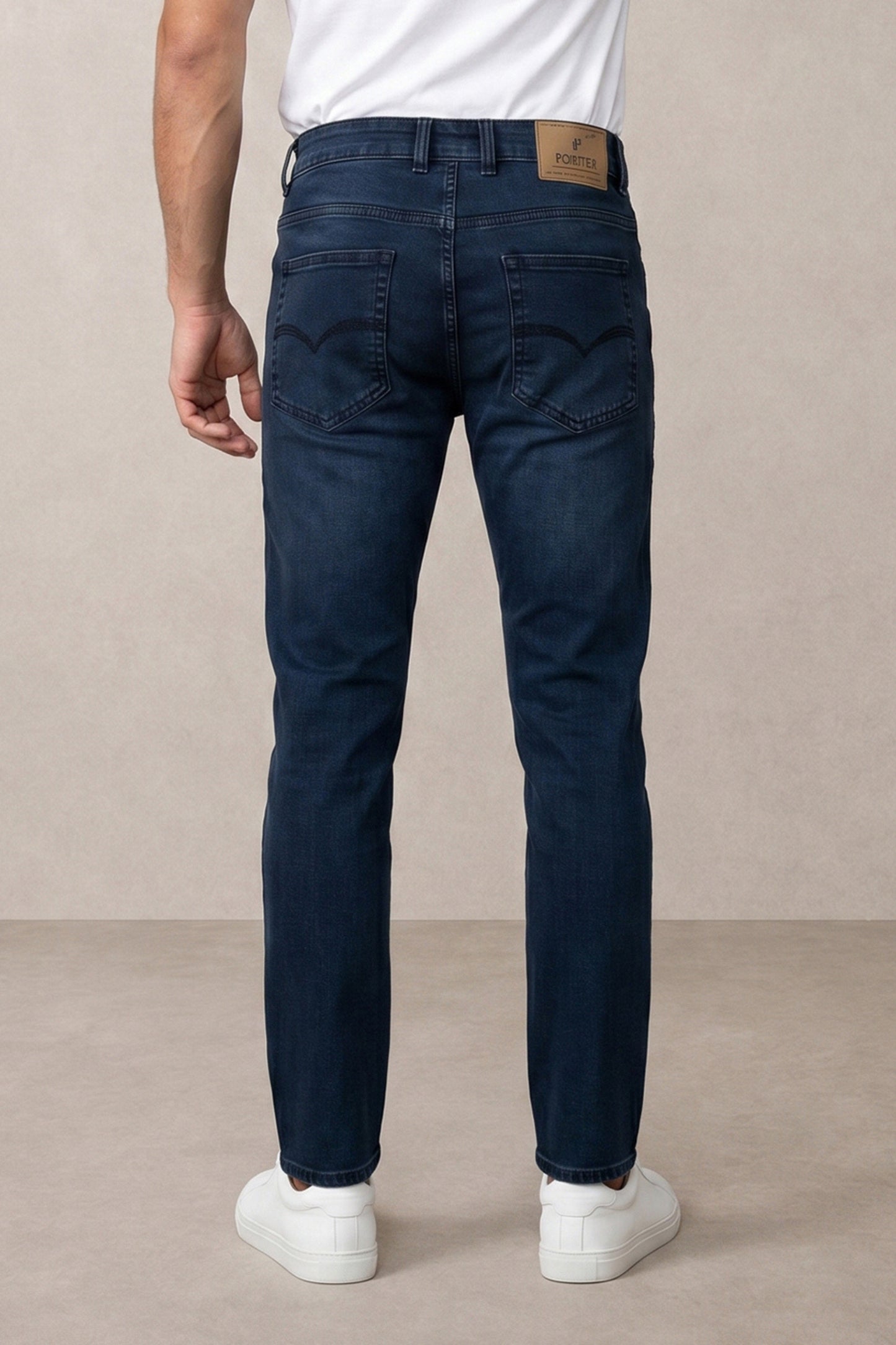 Men Authentic Blue slim Fit Stretchable Cotton Jeans