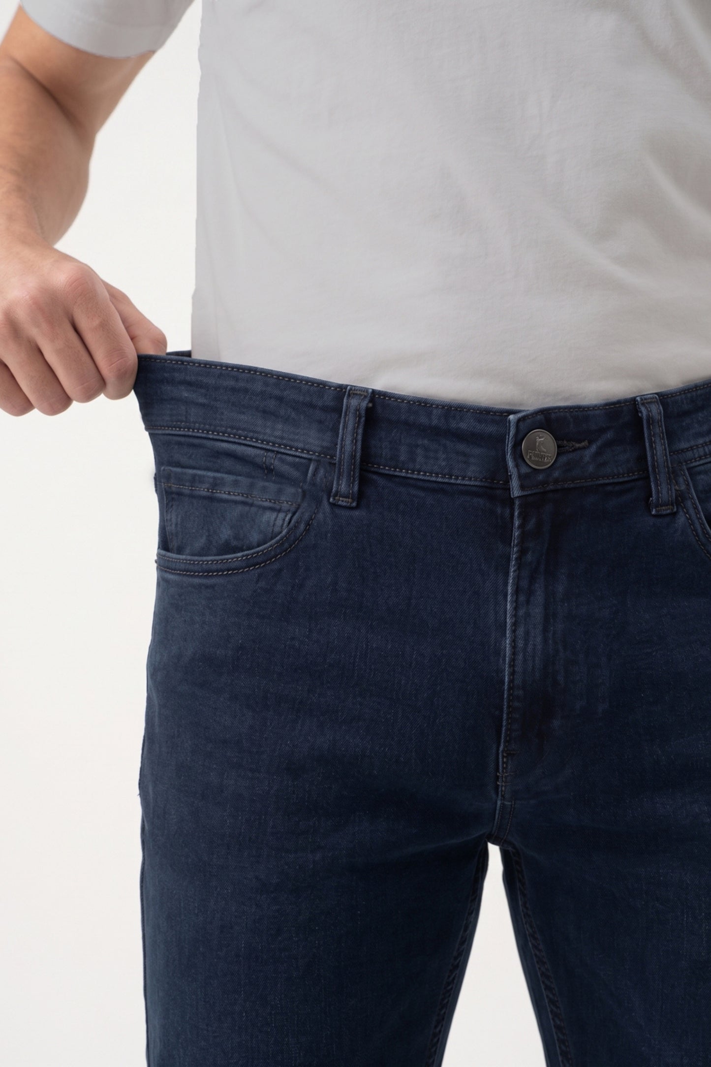 Men dark Blue slim Fit Stretchable Cotton Jeans