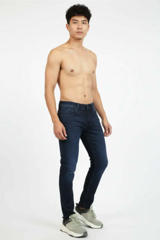 Dark Blue Denim Jeans Mens – Regular Fit