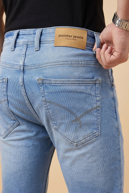Sky Blue slim fit jeans