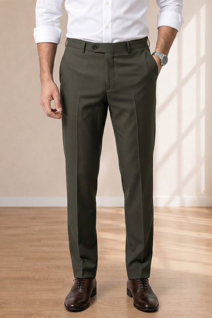 Light Green Formal Pants