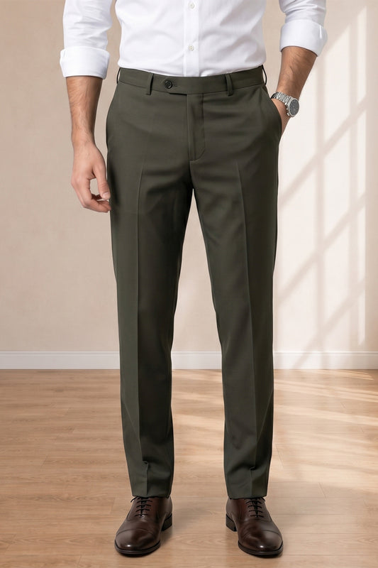 Light Green Formal Pants