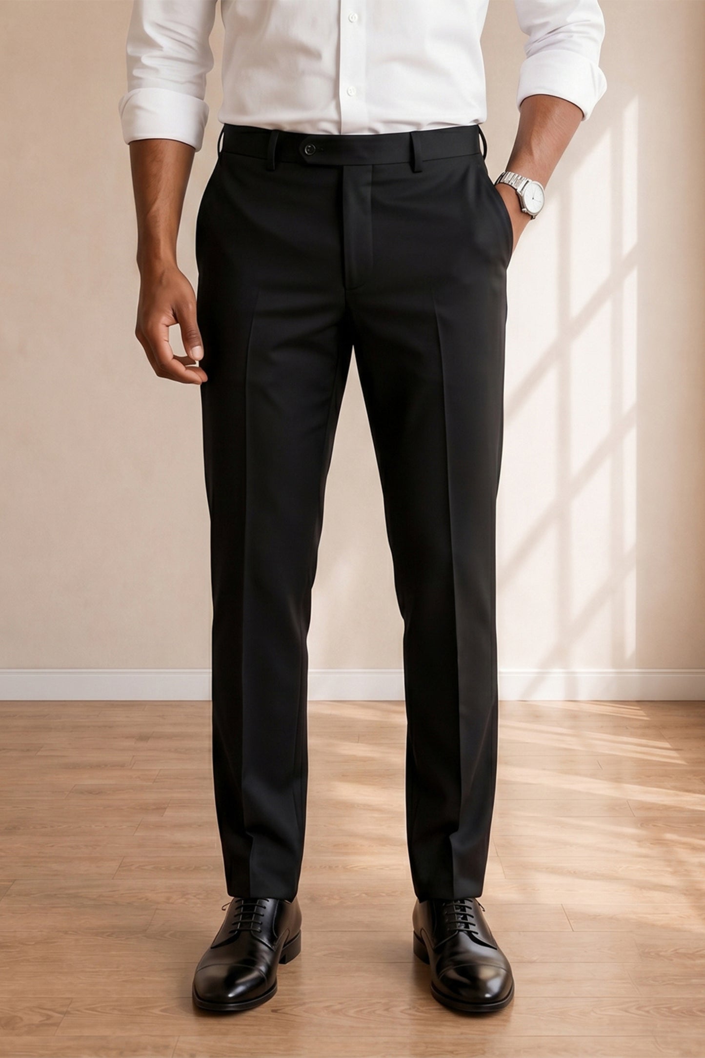 Black Formal Pants for Men