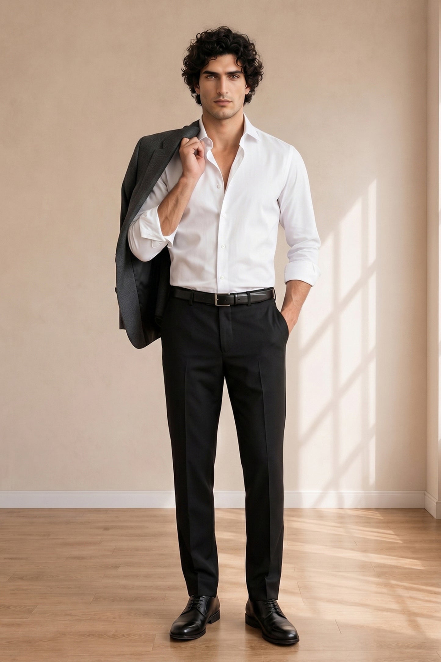 Black Formal Pants for Men