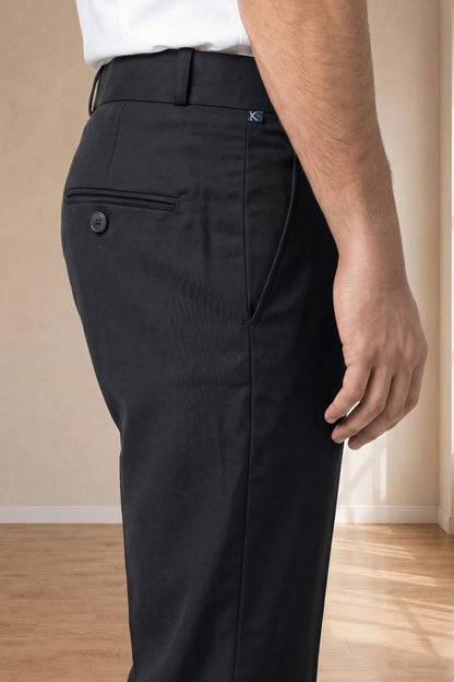 Black Formal Pants for Men