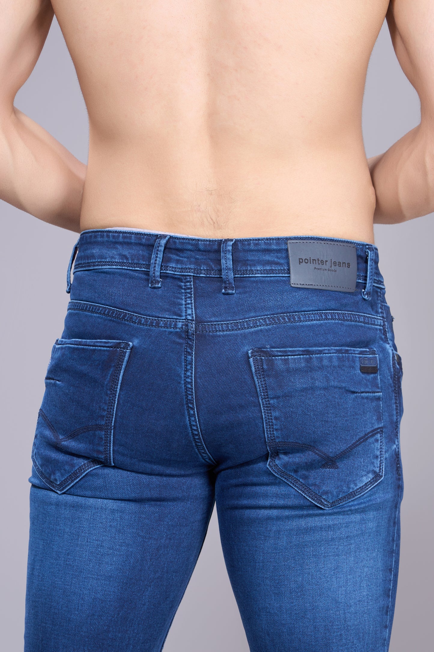 Men's Noir Indigo Classic Regular Fit Jeans