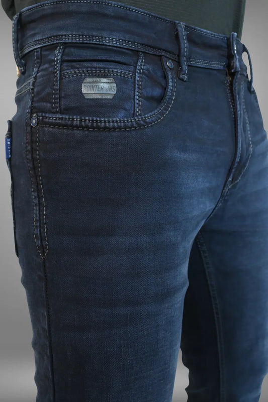 Dark Blue Denim Jeans Mens – Regular Fit