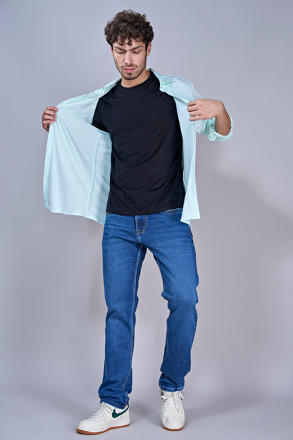 Men's Skyline Fade Blue Straight Fit Jeans