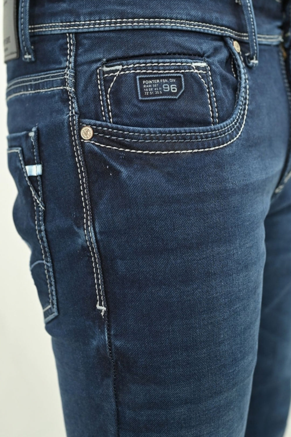 Men's Urban Dark Blue Slim Fit Jeans