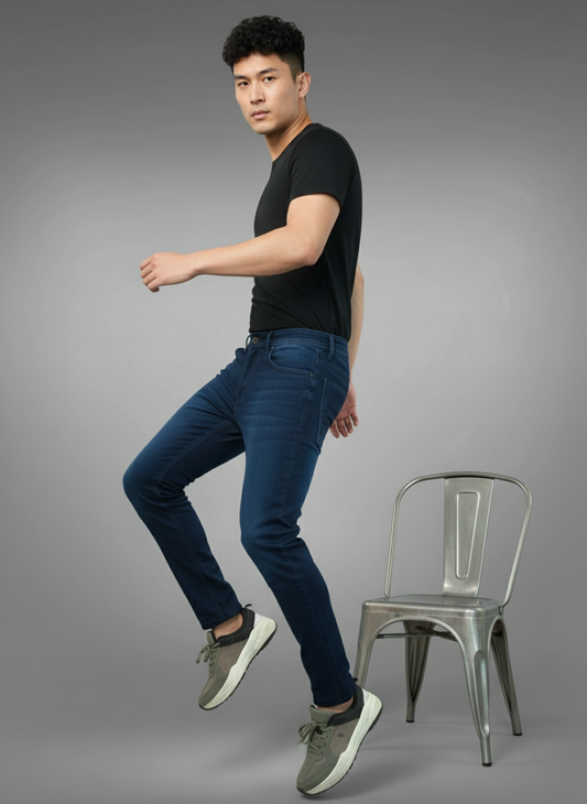 Blue Jeans for Men – Slm Fit Premium Denim