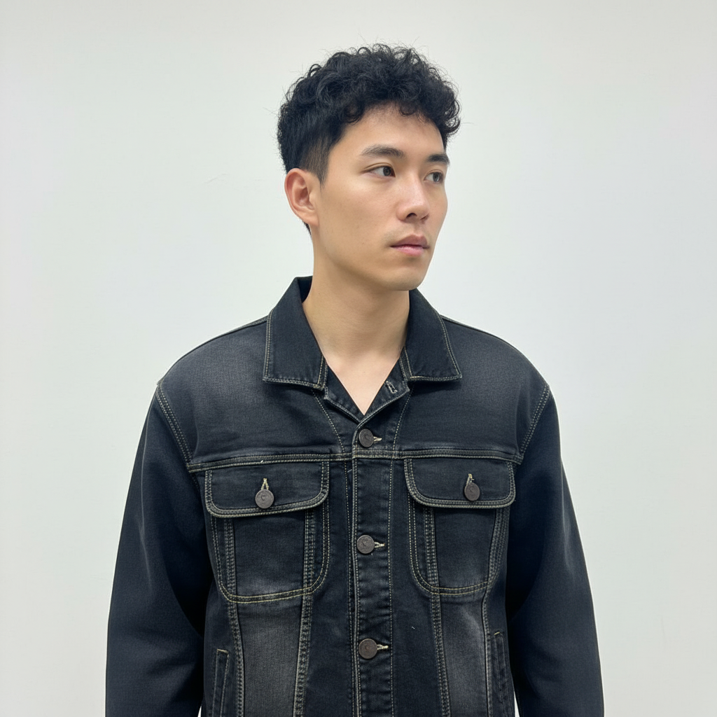 Pointer's Black Wash Denim Jacket