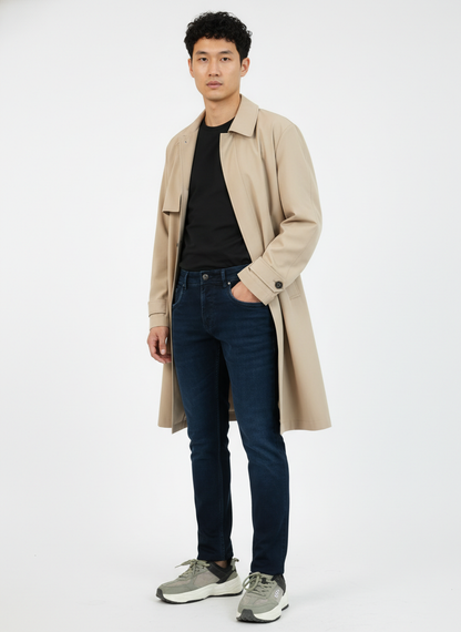 Classic Denim Slim Fit Jeans Mens