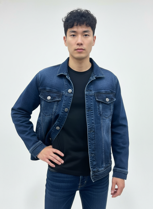 Pointer's Blue Heavy Wash Denim Jacket
