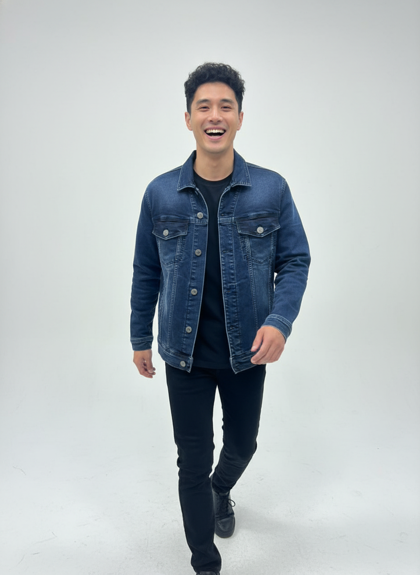 Pointer's Blue Heavy Wash Denim Jacket