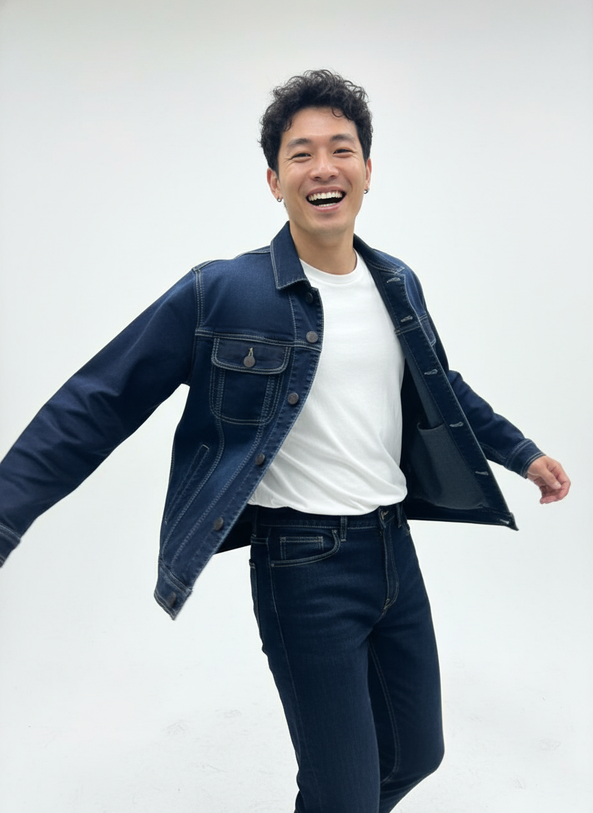 Pointer's Dark Blue Denim Jacket