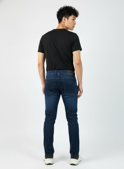 Classic Denim Slim Fit Jeans Mens