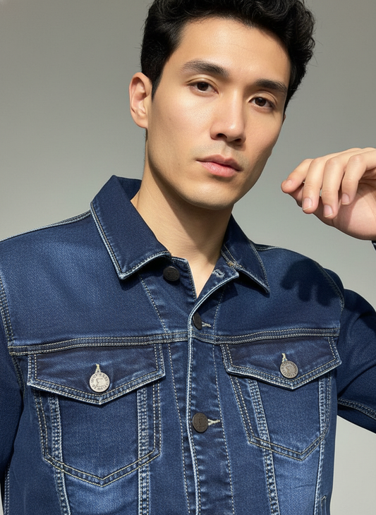 Pointer's Premium Blue Denim Jacket