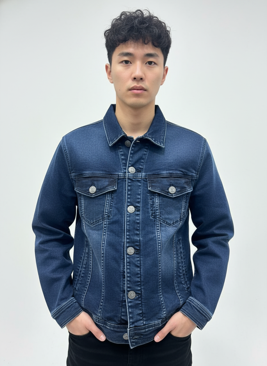 Pointer's Blue Heavy Wash Denim Jacket